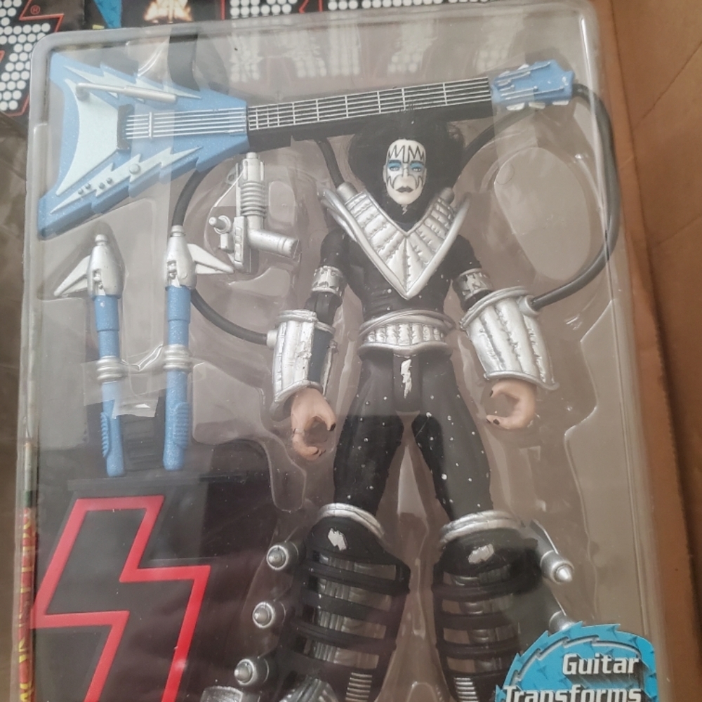 VINTAGE RARE 12 inch KISS Figures. All 4 Gene, Paul, Ace and Peter!! All NIB